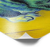 Impression Photo Van Gogh Tabby Cat (Coin)