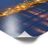 Impression Photo Vancouver la nuit (Coin)