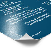 Impression Photo Venez le Poème de Seigneur Jésus (Coin)