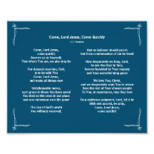 Venez le Poème de Seigneur Jésus