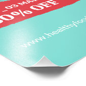 Impression Photo Vente de petit déjeuner, Menu petit déjeuner de ca (Coin)