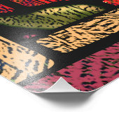 Impression Photo Verre victorien en marron et rouge (Coin)