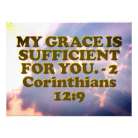 verset biblique de 2 Corinthiens 12:9.