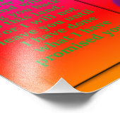 Impression Photo verset biblique de Genèse 28:15. (Coin)