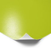 Impression Photo Vert acide (couleur solide) (Coin)