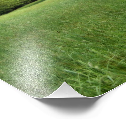 Impression photo verte des Appalaches (Coin)