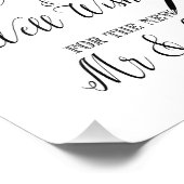 Impression Photo Veuillez laisser votre mariage de conseils (Coin)