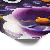 Impression Photo Vibes Positives Tout Autour De Wall Art (Coin)