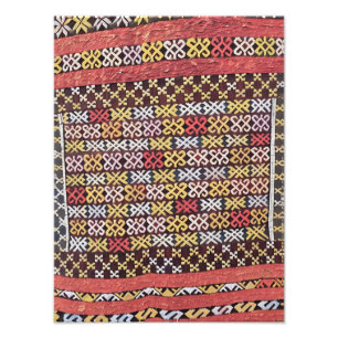 Impression Photo Vibrant Motif traditionnel textile