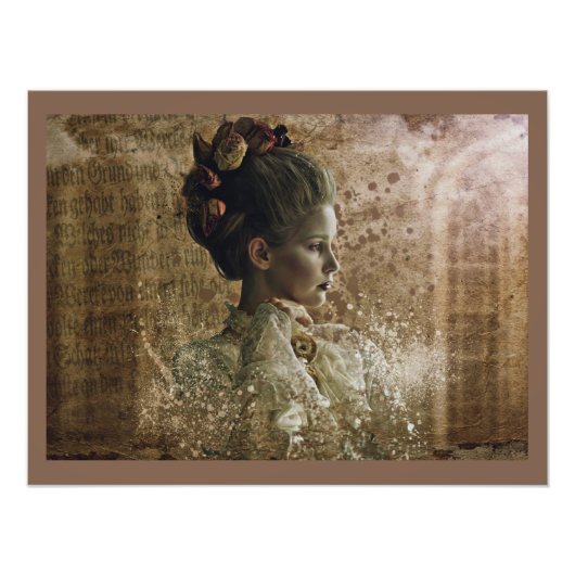 Impression Photo Victorian Ghost Lady in Waiting (Devant)