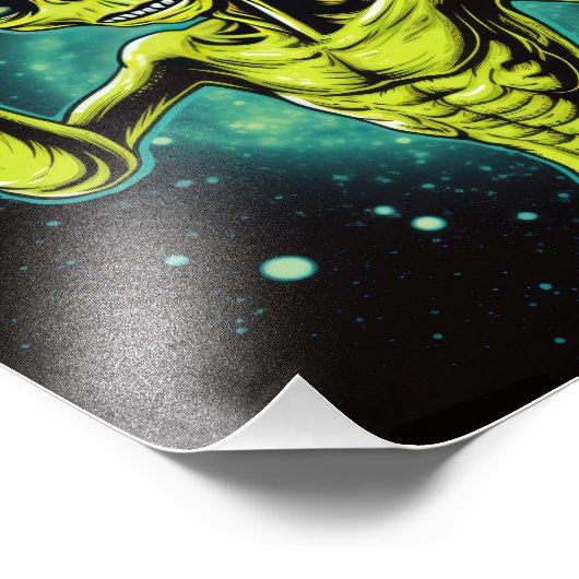 Impression Photo Vie Alien (Coin)