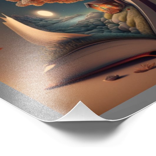 Impression Photo Vie d'affiche en lecture (Coin)