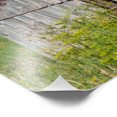 Impression Photo Vieille grange Patinée (Coin)