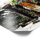 Impression Photo Vieille structure en Sintra Portugal (Coin)