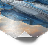 Impression Photo Vierge bleue Marie Céleste (Coin)