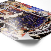 Impression Photo Vierge et enfant avec Ange musicale (Coin)