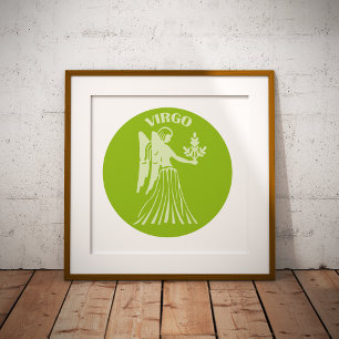 Impression Photo Vierge, Signe du zodiaque, Horoscope, Astrologie
