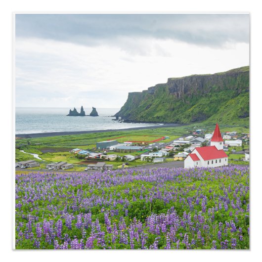 IMPRESSION PHOTO VIK, ISLANDE (Devant)