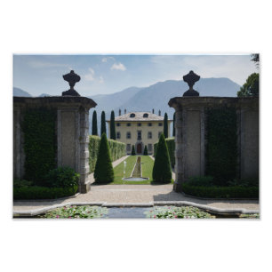 Impression Photo Villa italienne - Lac de Côme