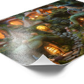 Impression Photo Village de Gnome (Coin)