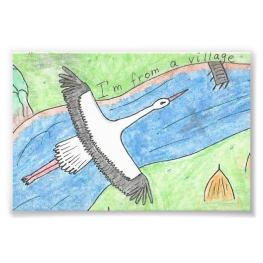 Impression Photo Village Vibes (Devant)