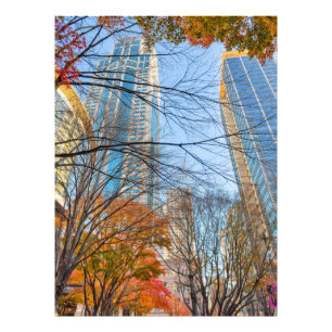 Impression Photo Ville d'automne