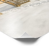 Impression Photo Ville fantôme historique de Montana en hiver (Coin)