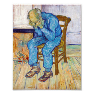 Impression Photo Vincent van Gogh - À la porte de l'éternité