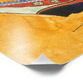 Impression Photo Vincent van Gogh - Bateaux de pêche sur la plage (Coin)