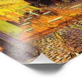 Impression Photo Vincent Van Gogh Café Terrasse Au Night Fine Art (Coin)