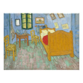 Impression Photo Vincent Van Gogh, Chambre à coucher à Arles, 2ème  (Devant)
