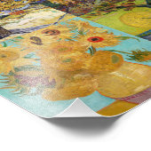 Impression Photo Vincent van Gogh - chefs-d'oeuvre Mosaic Patchwork (Coin)