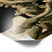 Impression Photo Vincent van Gogh - Crâne avec cigarette brûlante (Coin)