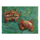 Impression Photo Vincent Van Gogh, deux crabes (Devant)