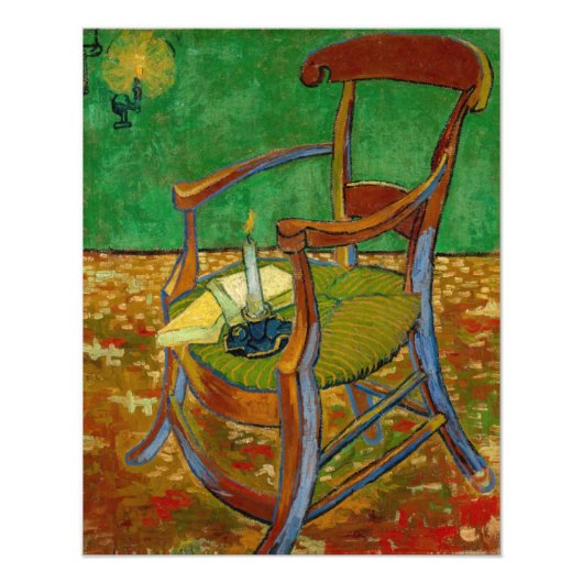 Impression Photo Vincent van Gogh - Fauteuil de Paul Gauguin (Devant)