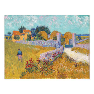 Impression Photo Vincent van Gogh - Ferme en Provence