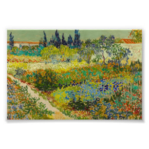 Impression Photo Vincent Van Gogh Garden