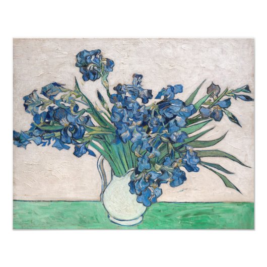 Impression Photo Vincent van Gogh - Irises (Devant)