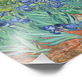 Impression Photo Vincent Van Gogh - Irises 1889 (Coin)