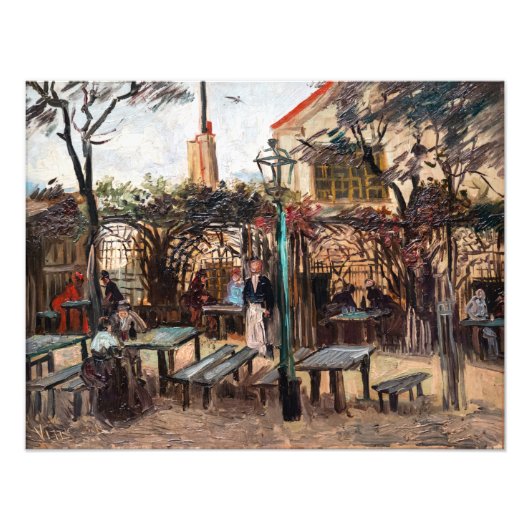 Impression Photo Vincent Van Gogh - La Guinguette sur Montmartre (Devant)