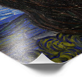 Impression Photo Vincent Van Gogh - La nuit étoilée (Coin)