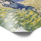 Impression Photo Vincent Van Gogh, L'église d'Auvers (Coin)