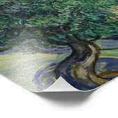 Impression Photo Vincent van Gogh - Les oliviers (Coin)
