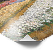 Impression Photo Vincent van Gogh - Lits à fleurs en Hollande (Coin)