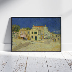 Impression Photo Vincent Van Gogh, Maison Jaune, Rue