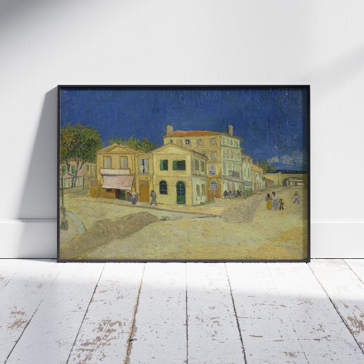 Impression Photo Vincent Van Gogh, Maison Jaune, Rue