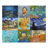 Impression Photo Vincent Van Gogh - Masterpieces Patchwork (Devant)