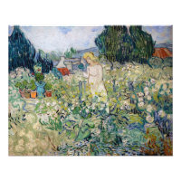 Vincent van Gogh - Miss Gachet dans son jardin