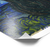 Impression Photo Vincent Van Gogh - Nuit étoilée (Coin)