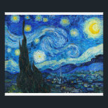 Impression Photo Vincent Van Gogh - Nuit étoilée<br><div class="desc">Vincent Van Gogh - Nuit étoilée</div>